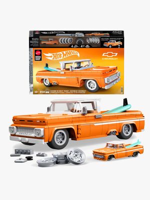 Mattel Brick Shop Hot Wheels Elite Series Brick Shop Hot Wheels Byggesæt Custom ’62 Chevy Pickup 858 Dele