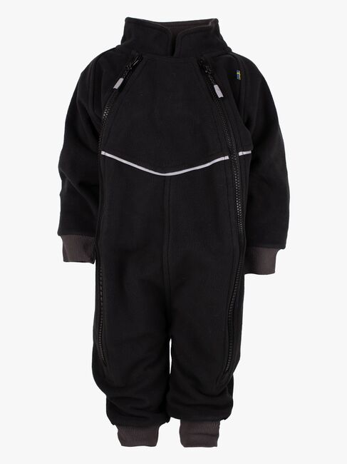 Lindberg Stormy Vindtæt Fleecedragt, Sort
