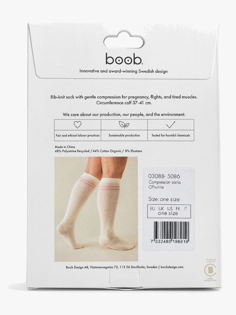 Boob Essentials Støttestrømper, Off-white
