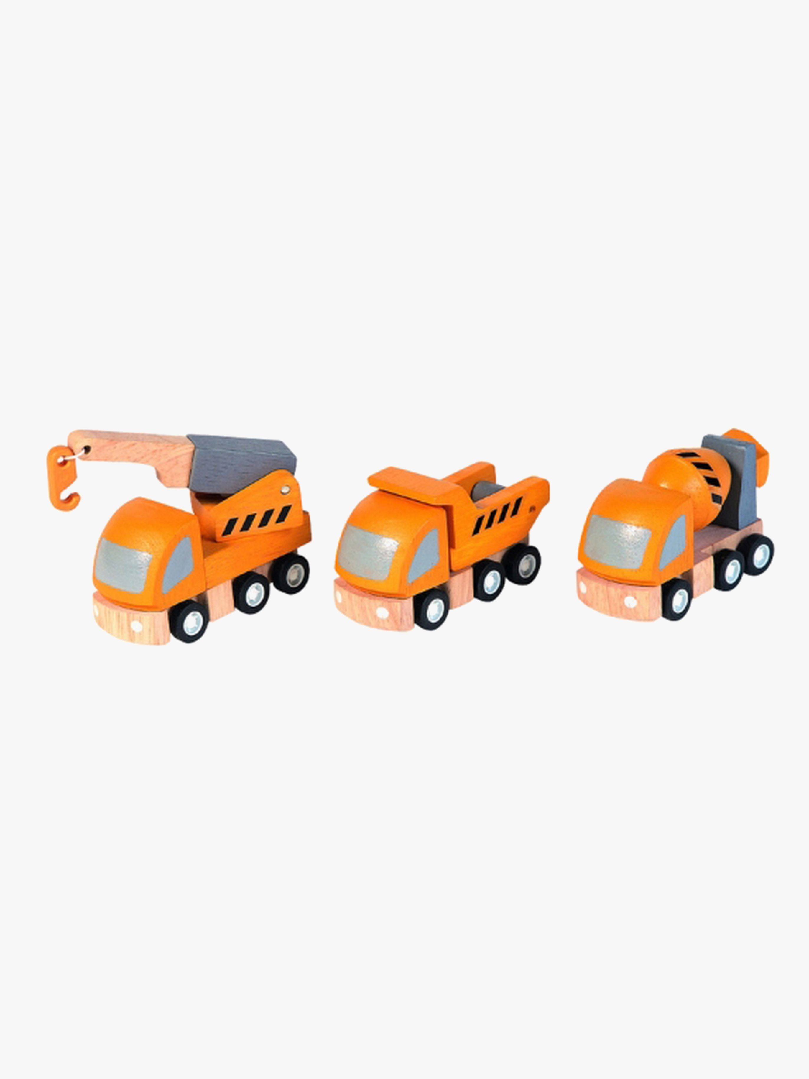 Plan Toys Vejarbejdsbiler 3 Stk.