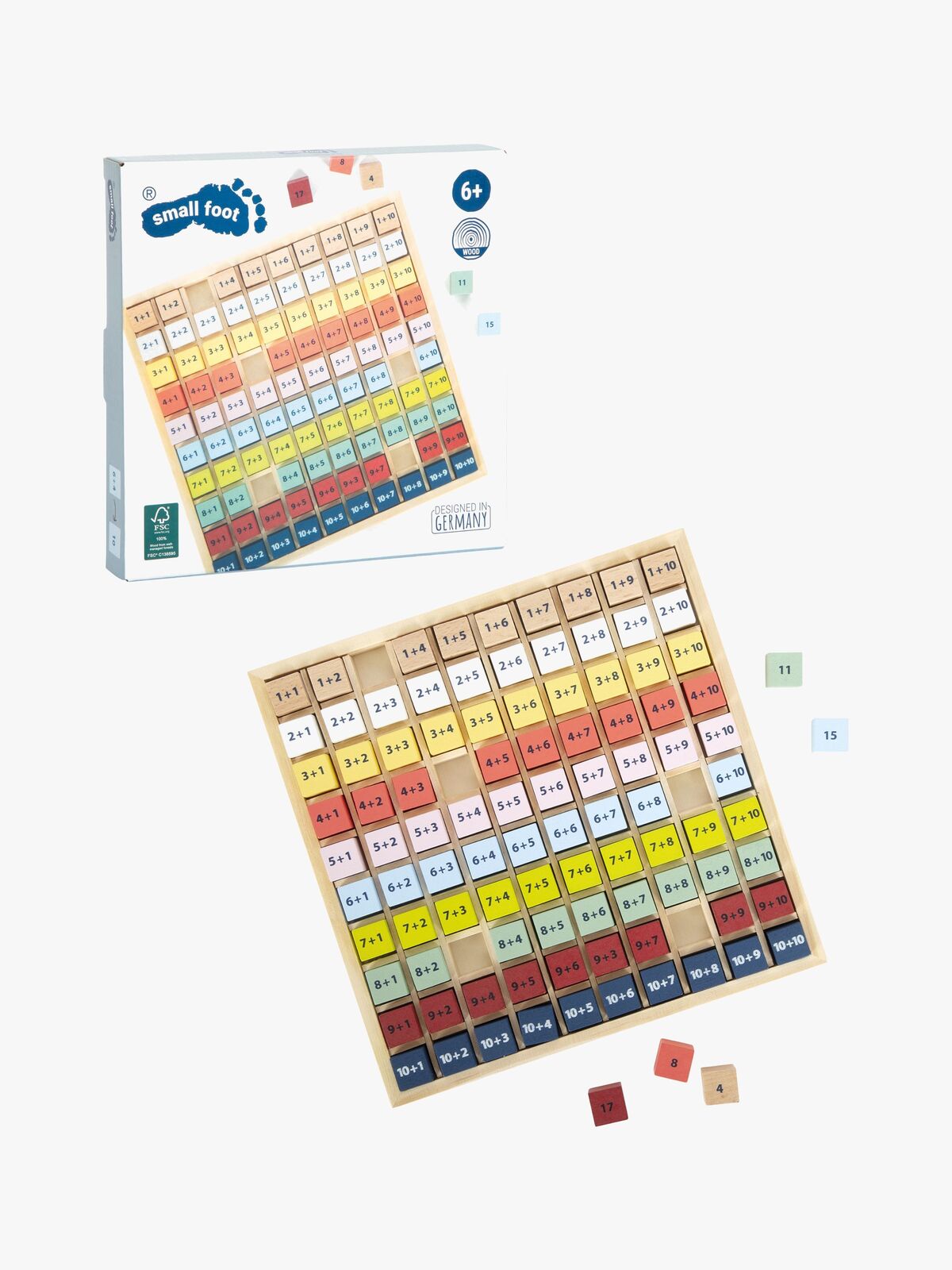 Small Foot Matematiktavle Additionstabel