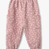 Wheat Suun Fleecebukser, Rosewood Dots