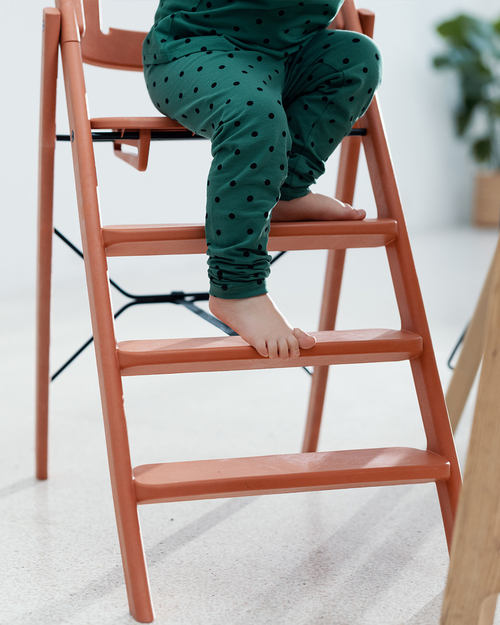 KAOS Klapp Højstol Recycled, Terracotta Pink