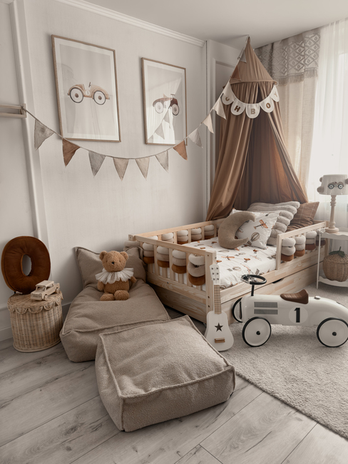 Alice & Fox MISTY Puf, Beige