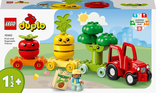 LEGO DUPLO My First 10982 Mine første Traktor med frugt og grøntsager
