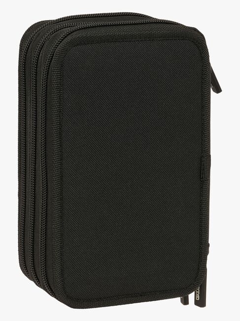 Kappa  Fyldt Penalhus med 3 Rum 37 Dele, Grå