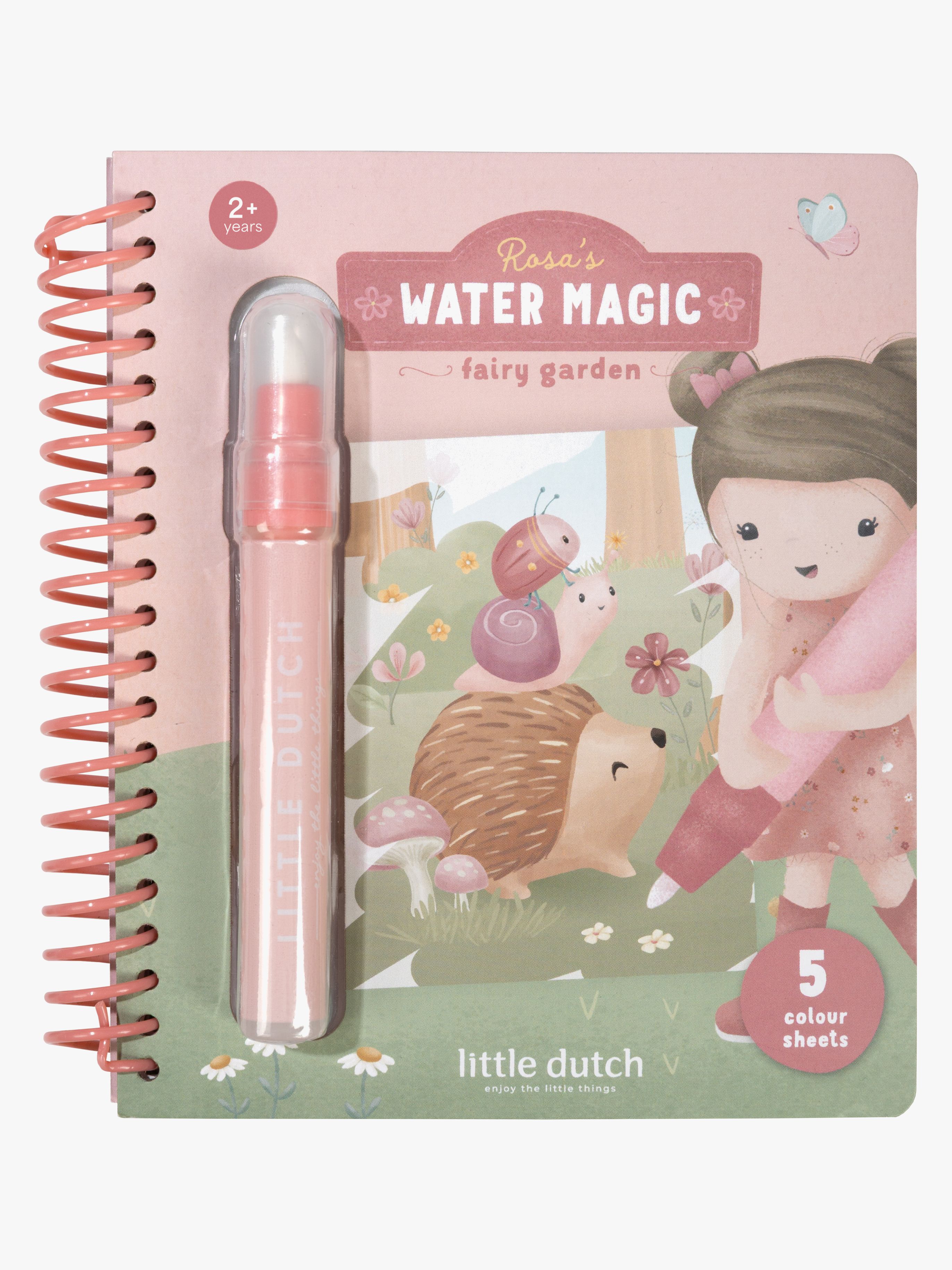 Little Dutch Fairy Garden Malebog Magisk Vand
