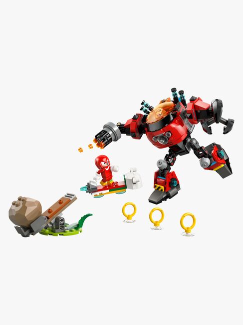 LEGO Sonic 77005 Knuckles mod dr. Eggmans Egg Crusher-mech