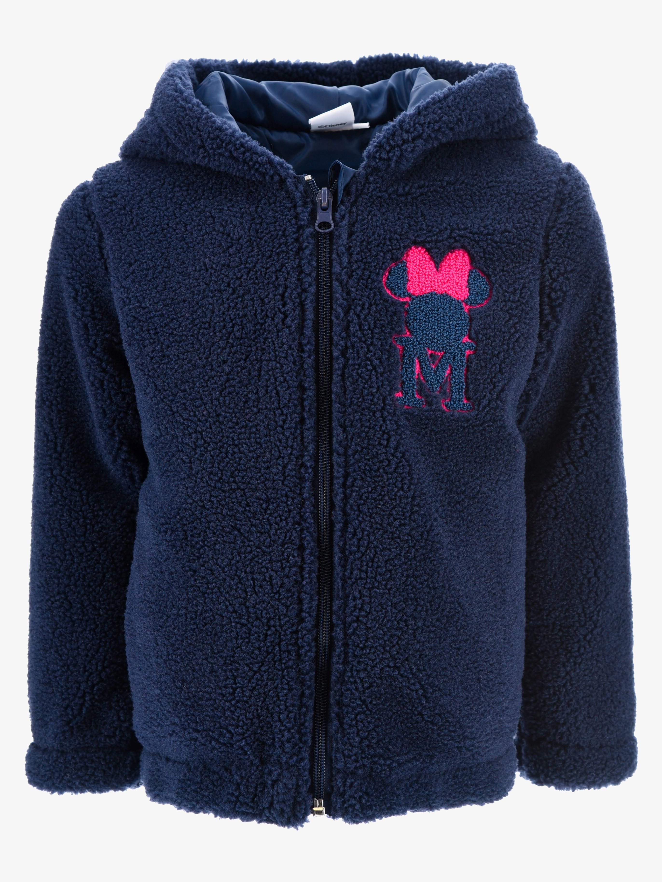 Disney Minnie Mouse Zip Hoodie, Blå, 98-104