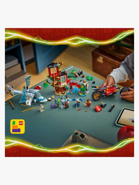 LEGO Ninjago 71857 Ninjafartøjernes kamp for trætophuset