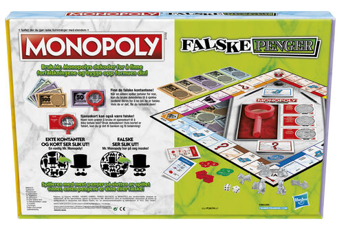 Hasbro Monopoly Crooked Cash