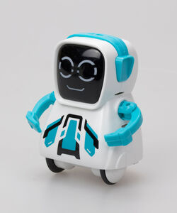Silverlit Robot Pokibot, Blå/Hvid