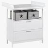Roba Hamburg Puslekommode inkl. Adapter, White