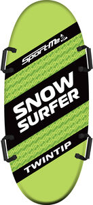 SportMe Twintip Snow Surfer, Lime