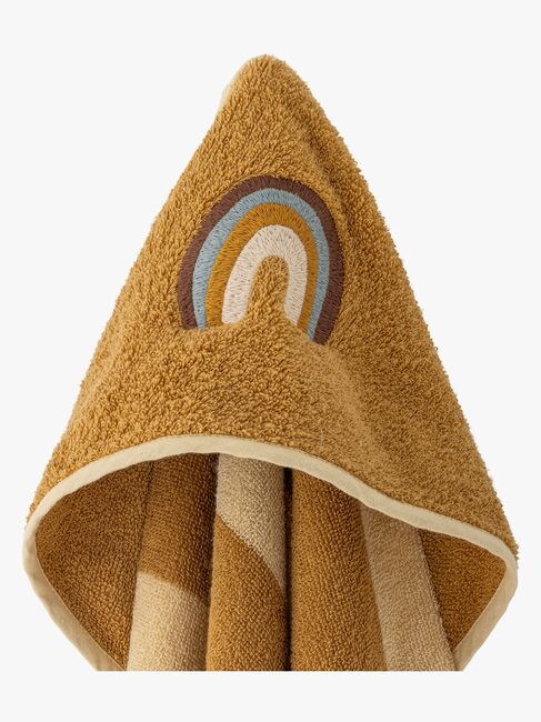 Bloomingville Agnes Håndklæde, Brown Cotton