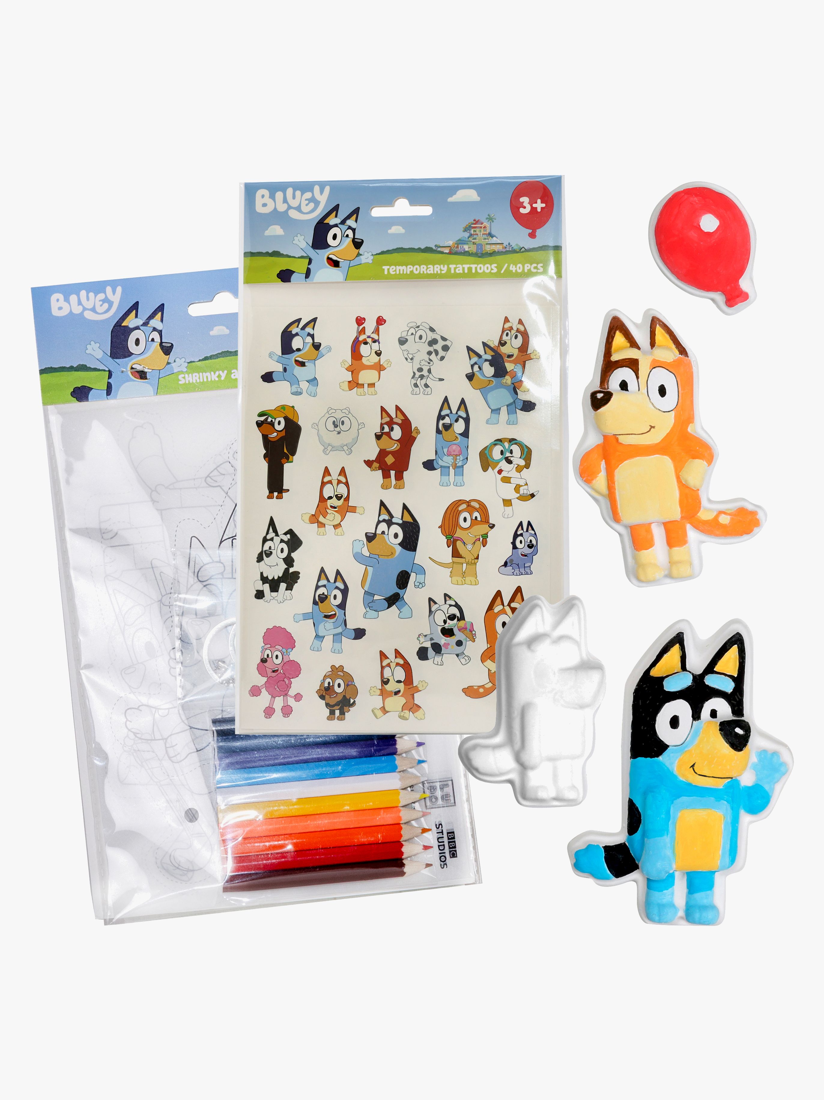 Bluey Kreasæt med Tatoveringer