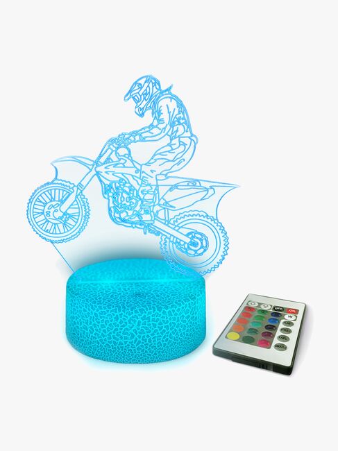 Powerpal 3D-Natlampe, Motorcykel