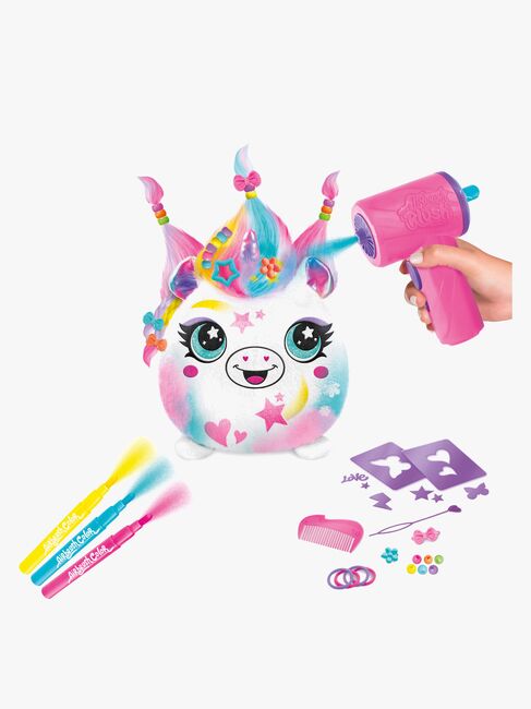 Canal Toys Airbrush Plush Hair'iffic Squishy Bamse Pal-Princess  17 cm