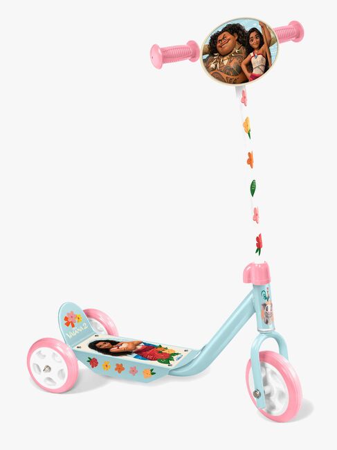 Stamp Vaiana Trehjulet Løbehjul, Blå/Pink