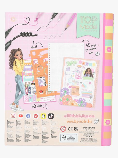 TOPModel Journal Bog DIY