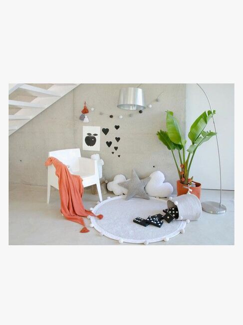 Lorena Canals Opbevaringskurv Bubbly, Grå