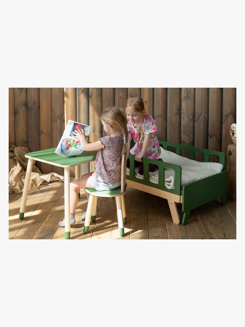 Family-SCL Kanin Bord & Stol Sæt, Khaki