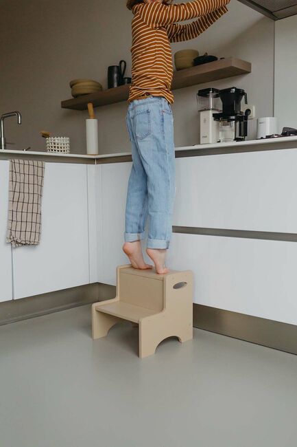 Nofred Step Up Skammel, Beige