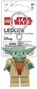 LEGO Yoda Nøglering med LED-lys