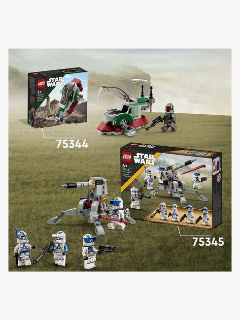 LEGO Star Wars 75345 Battle Pack med klonsoldater fra 501. legion