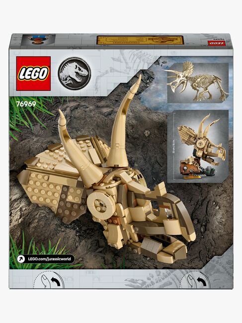 LEGO Jurassic World 76969 Dinosaurfossiler: Triceratops-kranium