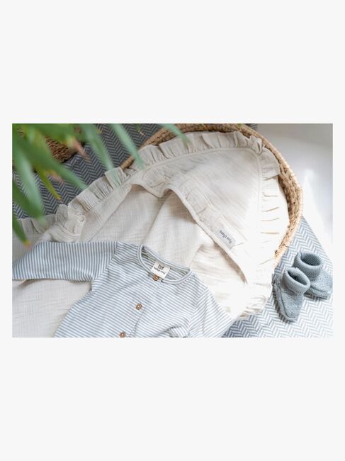 Baby's Only Hooded Baby Tæppe Calm, White