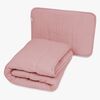 BabyMatex Sæt med Babydyne 100 x 135 cm & Babypude 40 x 60 cm i Muslin, Pink