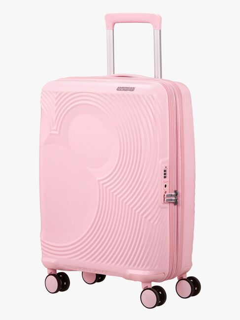 American Tourister Mickey Magic Spinner Kuffert 37-44L, Pastel Pink