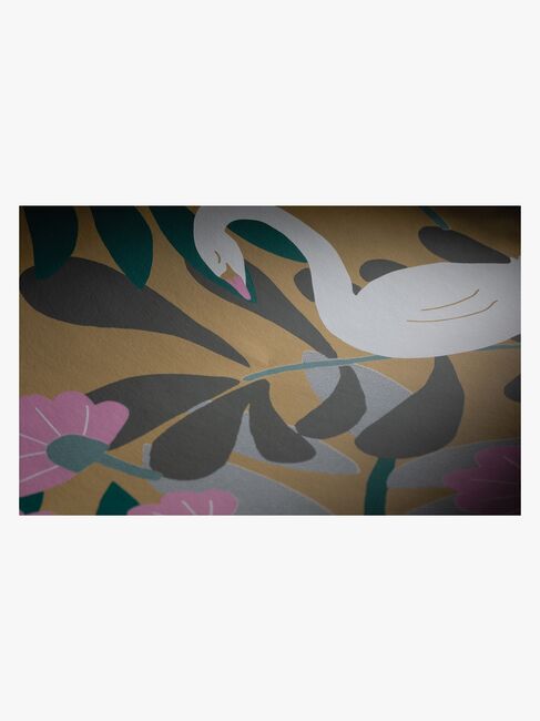 Petite Déco Tapet Swan, Guld