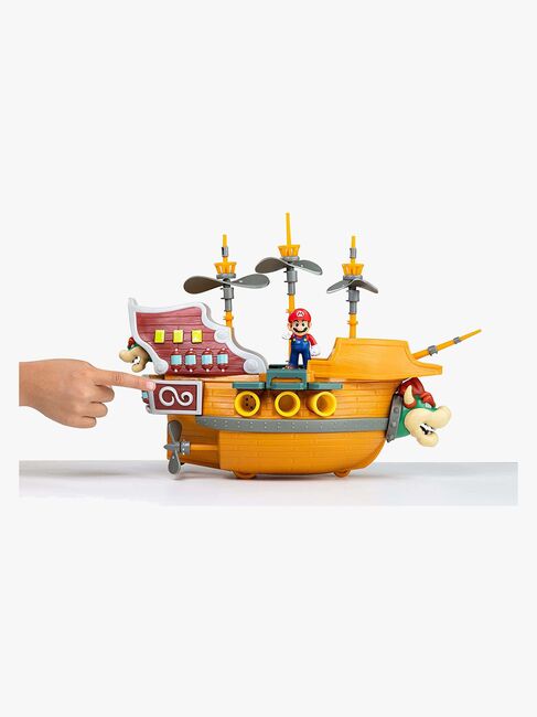 Nintendo Super Mario Bowsers Skib Deluxe Legesæt