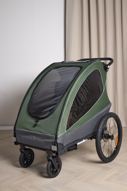 Beemoo Sporty Trail Cykelanhænger, Green