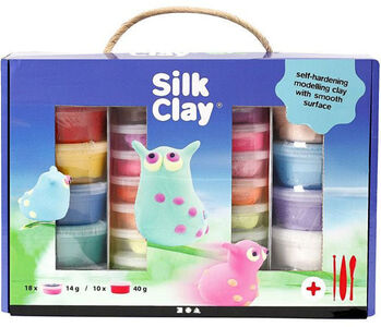 Silk Clay Gaveæske Blandede Farver