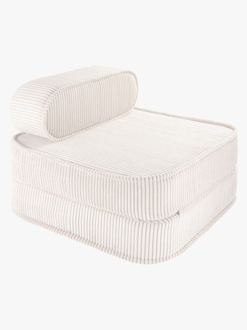 Wigiwama Flip Foldbar Stol 150x60 cm, Marshmallow