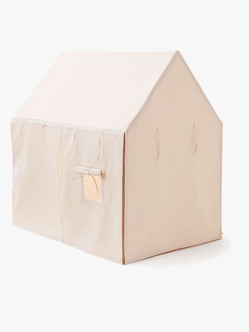 Kids Concept Legehus Telt, Naturhvid