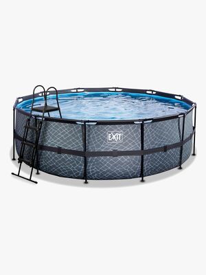 EXIT Stone Pool 427x122 cm, Grå