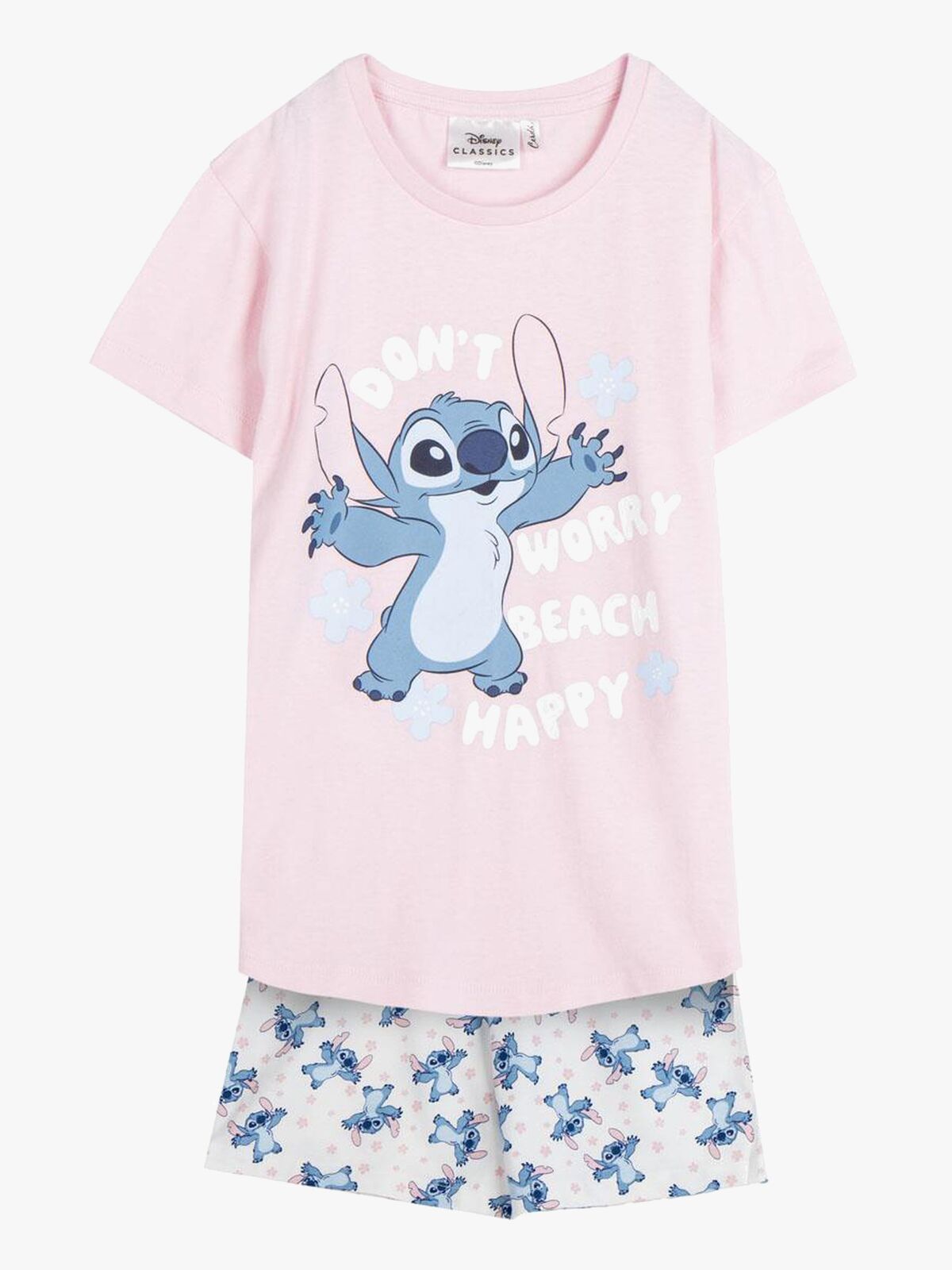 Disney Stitch Pyjamas, Lyserød