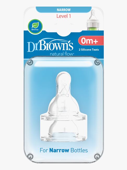 Dr. Brown's Option+ Smal Hals Flaskesut 0m+