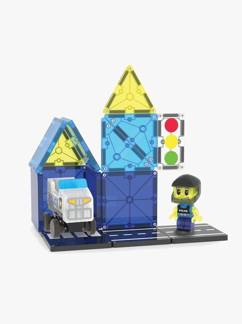 MAGNA-TILES Politipatrulje Byggesæt 20 Dele