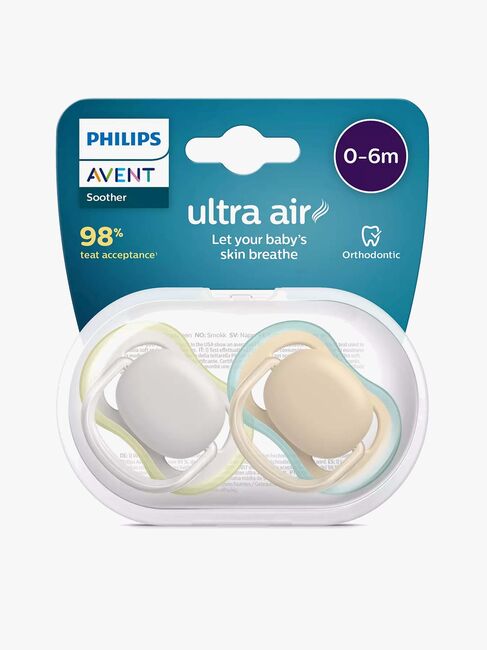 Philips Avent Ultra Air Sut 0-6m, 2-pak