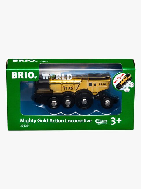 BRIO 33630 Mighty Action-Lokomotiv Guld