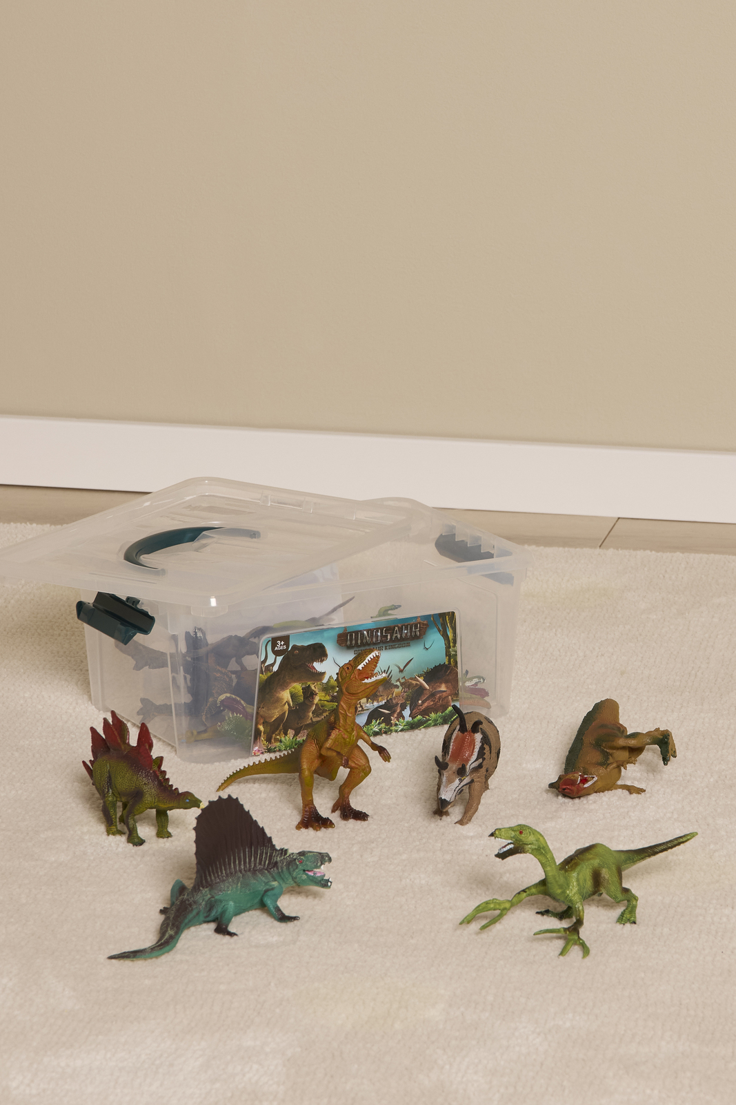 Cloudberry Castle Animal Dinosaur Dyresæt 12 Stk.