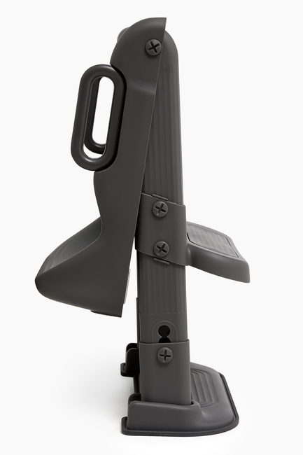 Beemoo CARE Assist Toiletsæde med Stige, Deep Grey