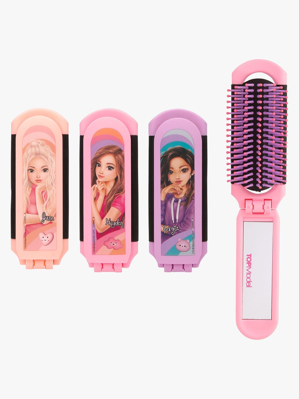 TOPModel Hårbørste med Spejl