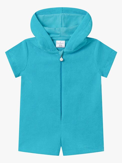 Saltabad Charlie Frotté Jumpsuit, Turkis