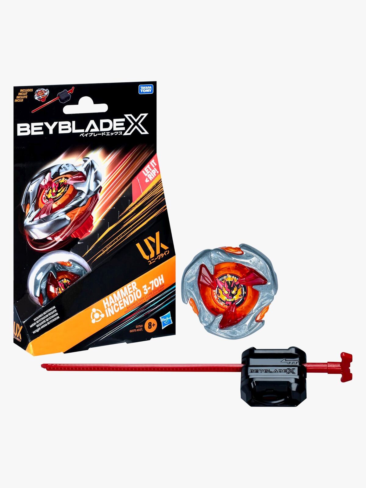 Beyblade Hammer Incendio Spinner